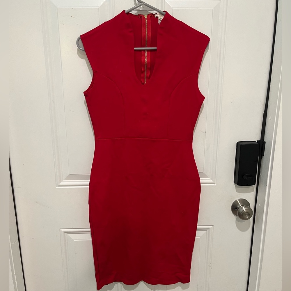 Rolla Coster red professional work dress